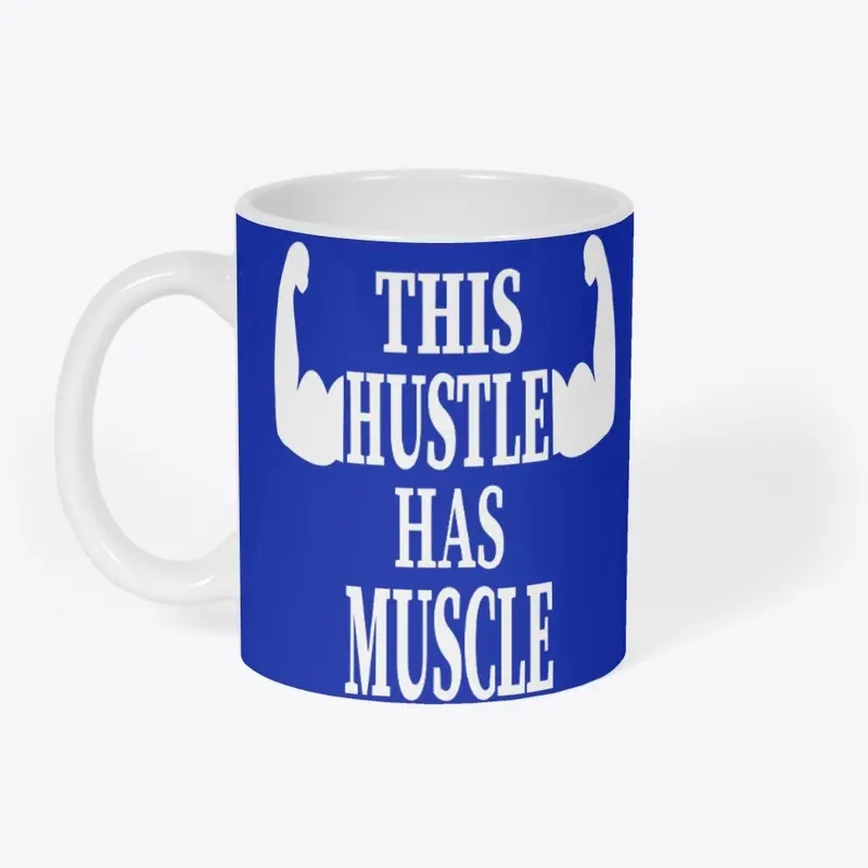 Hustle Muscle White