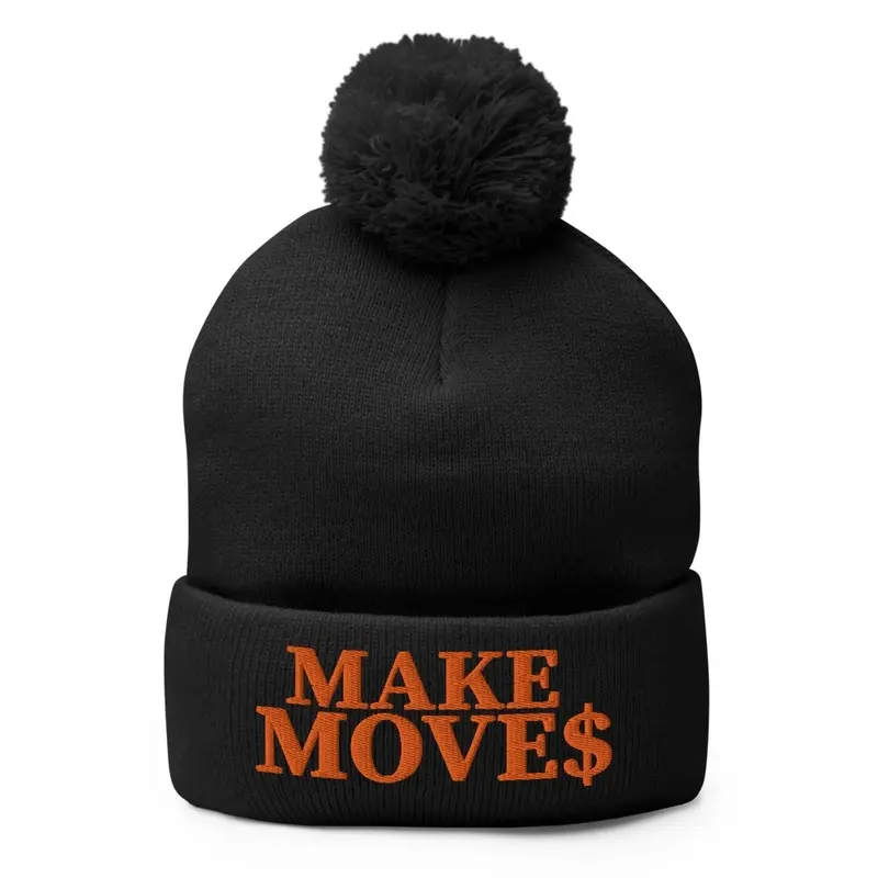 Make Moves Beanie Orange