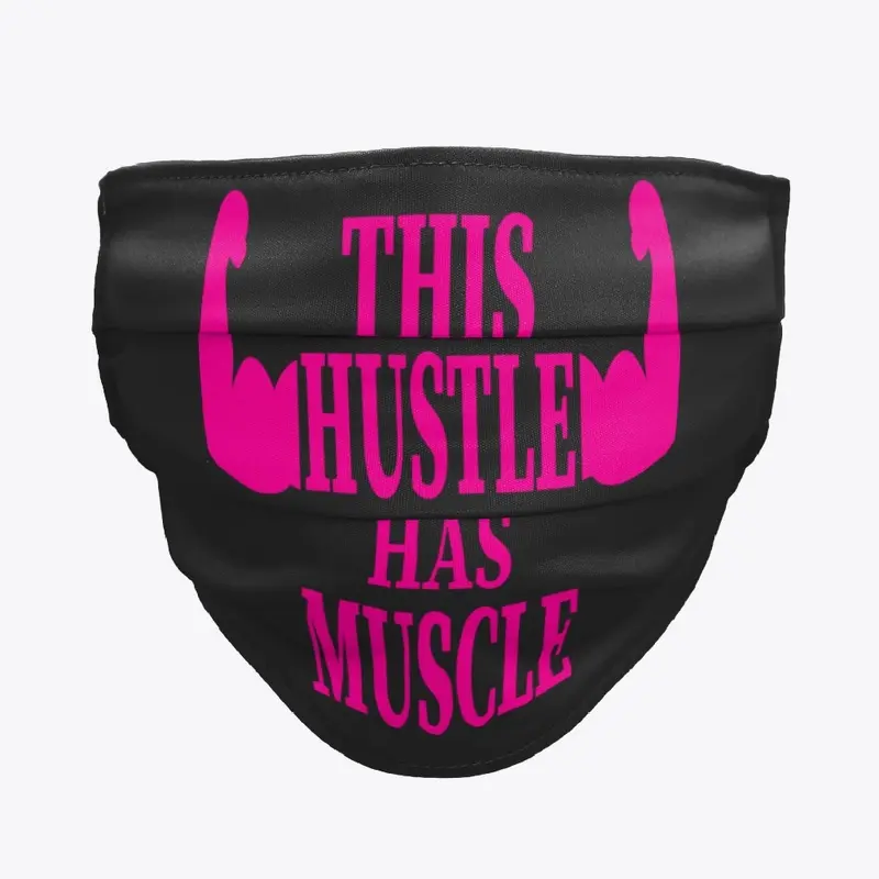 Hustle Muscle Hot Pink