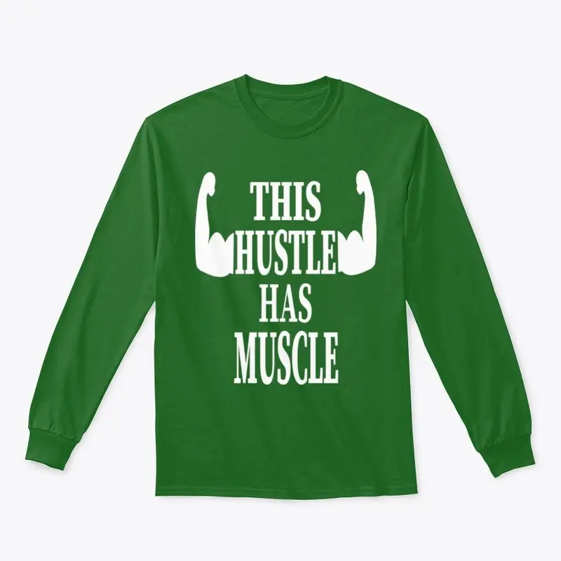 Hustle Muscle White