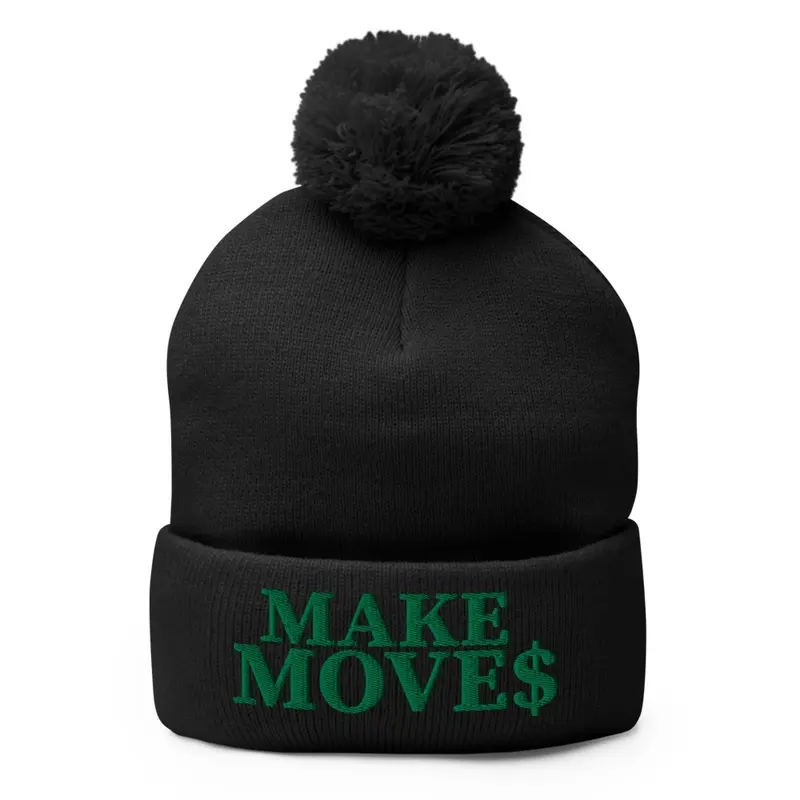 Make Moves Beanie Green