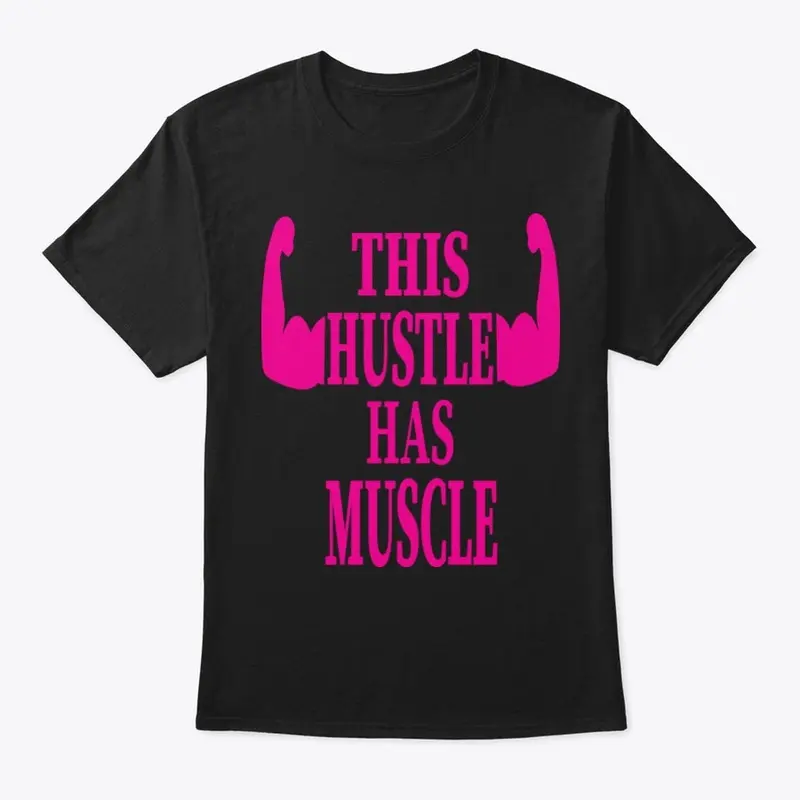 Hustle Muscle Hot Pink