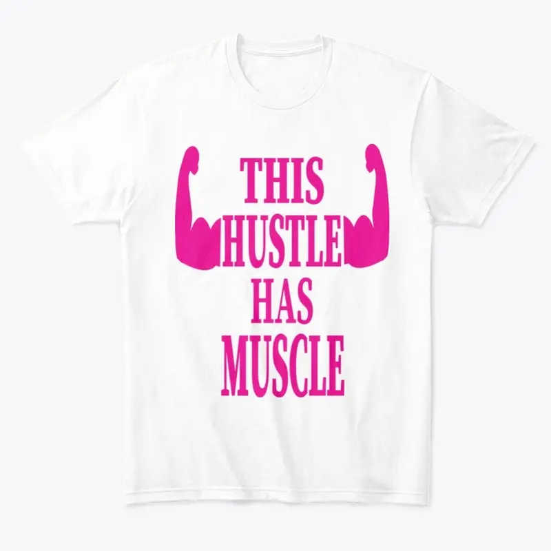 Hustle Muscle Hot Pink