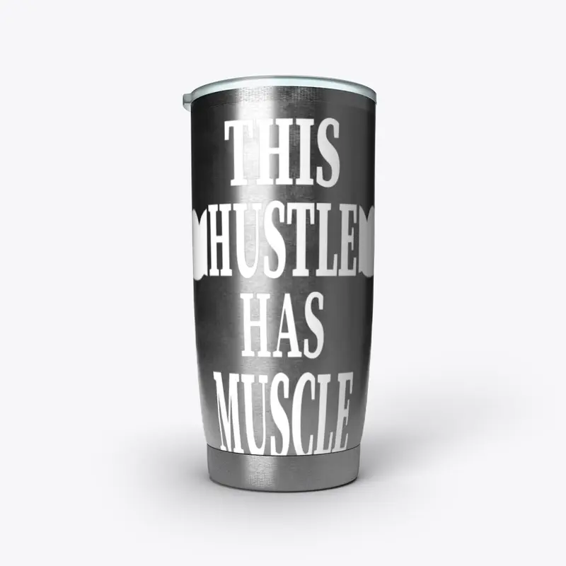 Hustle Muscle White